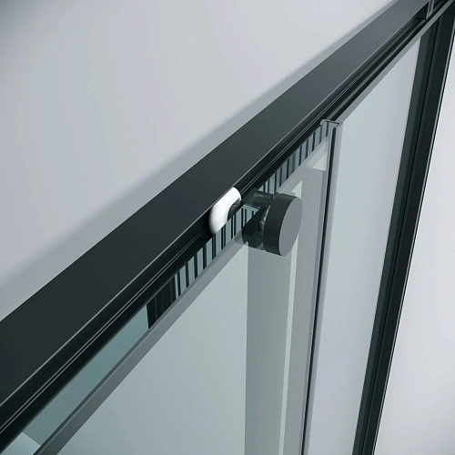 Душевая дверь GROSSMAN Galaxy 1/2.K33.01.12.21.00 (120x195) черный матовый, стекло прозрачное Душевая дверь GROSSMAN Galaxy 1/2.K33.01.12.21.00 (120x195) черный матовый, стекло прозрачное