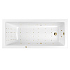 Картинка анонса товара «акриловая ванна whitecross wave slim 160x80 &quot;nano&quot; золото гидромассажная 0111.160080.100.nano.gl»