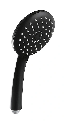 Душевая лейка Sancos Lotus SC6003MB диаметр 115 мм, 3 режима, черный матовый Душевая лейка Sancos Lotus SC6003MB диаметр 115 мм, 3 режима, черный матовый