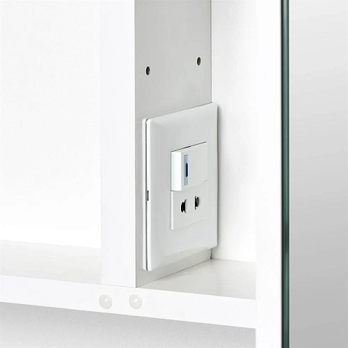 Зеркальный шкаф Aquaton Инфинити 65 белый 1A197002IF010 Зеркальный шкаф Aquaton Инфинити 65 белый 1A197002IF010