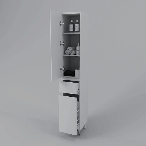 Шкаф-пенал Style Line Атлантика 35 L с корзиной, Люкс антискрейч, PLUS СС-00002257 Шкаф-пенал Style Line Атлантика 35 L с корзиной, Люкс антискрейч, PLUS СС-00002257