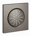 Форсунка боковая GROHE Rainshower F 5 дюймов, темный графит матовый (27251AL0) Форсунка боковая GROHE Rainshower F 5 дюймов, темный графит матовый (27251AL0)
