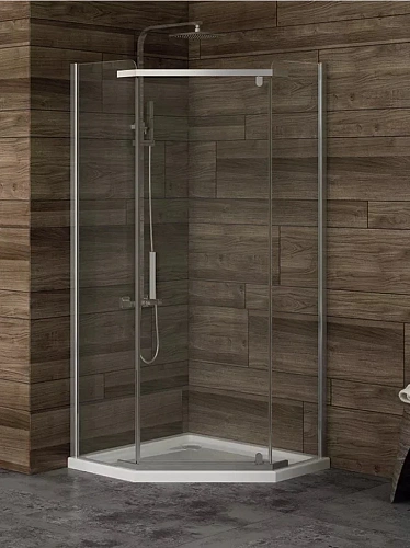 Душевой уголок NEW TRENDY NEW KOMFORT 90x90x190 K-0294 (хром) Душевой уголок NEW TRENDY NEW KOMFORT 90x90x190 K-0294 (хром)