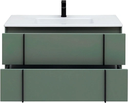 Тумба под раковину Allen Brau Reality 100 1.32007.CGM олива матовый Тумба под раковину Allen Brau Reality 100 1.32007.CGM олива матовый