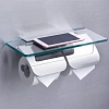 Держатель туалетной бумаги Rush Edge ED77132 двойной Держатель туалетной бумаги Rush Edge ED77132 двойной
