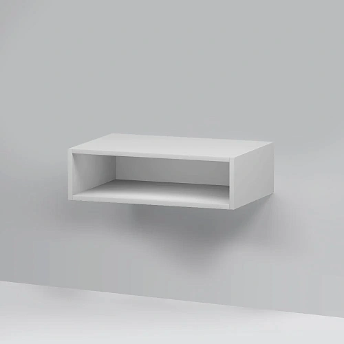 Полка под тумбу AM.PM Gem M90OHX0600WG 60 см, цвет белый, глянец Полка под тумбу AM.PM Gem M90OHX0600WG 60 см, цвет белый, глянец