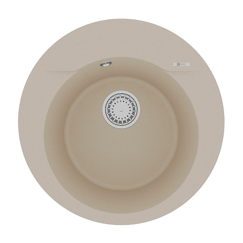 Кухонная мойка Lemark SULA 500 врезная из кварцгранита, бежевый 9910002 Кухонная мойка Lemark SULA 500 врезная из кварцгранита, бежевый 9910002