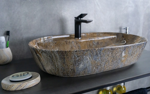 Раковина Gid Mnc346T 54471 накладная под камень глянцевая 61x41x14 Раковина Gid Mnc346T 54471 накладная под камень глянцевая 61x41x14