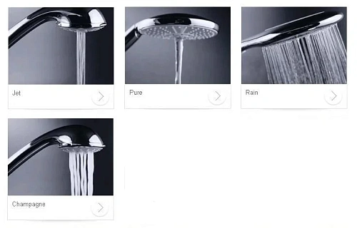 Душевая лейка GROHE Rainshower Classic (4 режима), хром (28765000) Душевая лейка GROHE Rainshower Classic (4 режима), хром (28765000)