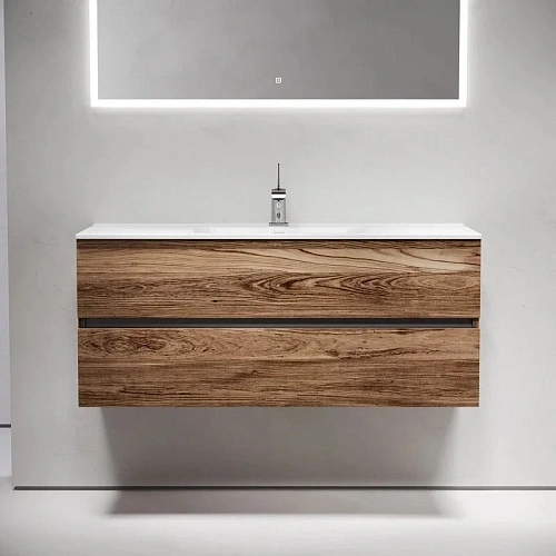 Тумба под раковину Sancos Urban UR120-1ECH 1190х450х550 дуб чарльстон, подвесная Тумба под раковину Sancos Urban UR120-1ECH 1190х450х550 дуб чарльстон, подвесная