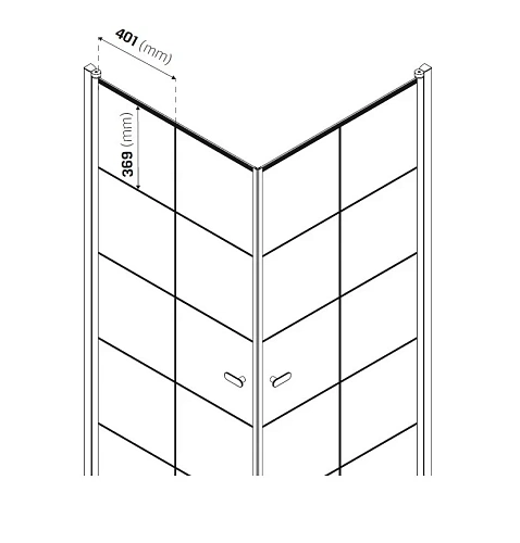 Душевой уголок NEW TRENDY NEW SOLEO BLACK 90x90x195 D-0285A/D-0285A (черный) Душевой уголок NEW TRENDY NEW SOLEO BLACK 90x90x195 D-0285A/D-0285A (черный)
