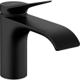 Смеситель для раковины Hansgrohe Vivenis 80 со сливным гарнитуром, 75010670, матовый черный Смеситель для раковины Hansgrohe Vivenis 80 со сливным гарнитуром, 75010670, матовый черный