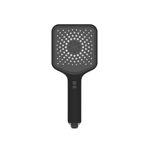 Душевая лейка Kaiser 3-х режимная, 120х120х270мм черный матовый SH-121 Душевая лейка Kaiser 3-х режимная, 120х120х270мм черный матовый SH-121