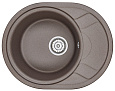 Кухонная мойка Granula 5802, ЭСПРЕССО кухонная мойка, кварц 575х445 Кухонная мойка Granula 5802, ЭСПРЕССО кухонная мойка, кварц 575х445