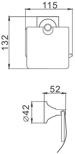 Держатель туалетной бумаги Haiba HB8503 Держатель туалетной бумаги Haiba HB8503