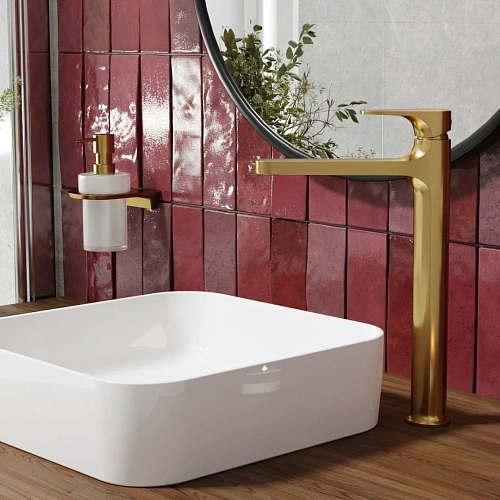 Смеситель для раковины WasserKRAFT Havel 3603H золото Смеситель для раковины WasserKRAFT Havel 3603H золото