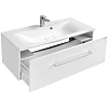 Тумба с раковиной Aquaton Мадрид 100 М белый 1A1269K0MA010 Тумба с раковиной Aquaton Мадрид 100 М белый 1A1269K0MA010