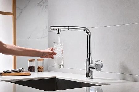Смеситель для кухни Paulmark Urban хром Ur213104-CR Смеситель для кухни Paulmark Urban хром Ur213104-CR