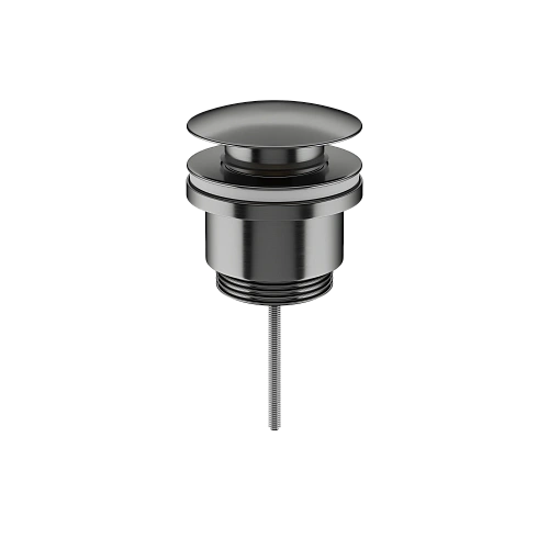 Донный клапан Ceramica Nova 70003GG клик - клак, латунь, вороненая сталь PVD Донный клапан Ceramica Nova 70003GG клик - клак, латунь, вороненая сталь PVD