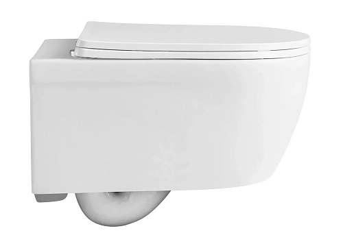 Унитаз подвесной ARROW AHB2105H без сиденья, безободковый, белый Унитаз подвесной ARROW AHB2105H без сиденья, безободковый, белый