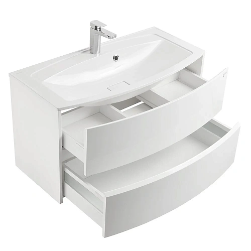 Тумба под раковину Aquaton Астера 95 белый 1A195301AS010 Тумба под раковину Aquaton Астера 95 белый 1A195301AS010