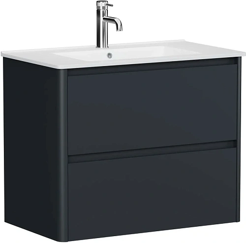 Тумба под раковину Allen Brau Gravity 80 1.370009.AM антрацит матовый Тумба под раковину Allen Brau Gravity 80 1.370009.AM антрацит матовый