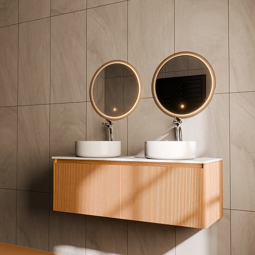 Тумба с раковиной ArtDecco Elizabeth 120 AEL12W11D300 белый дуб Тумба с раковиной ArtDecco Elizabeth 120 AEL12W11D300 белый дуб