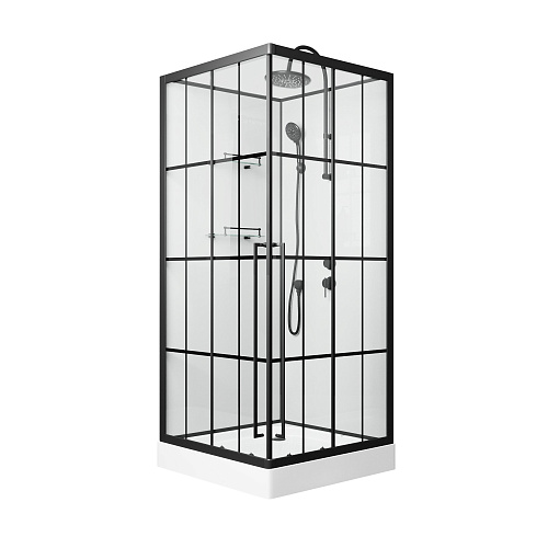 Душевая кабина Niagara Standart ST90/15QR/KL/BKT (900х900х2250) Душевая кабина Niagara Standart ST90/15QR/KL/BKT (900х900х2250)