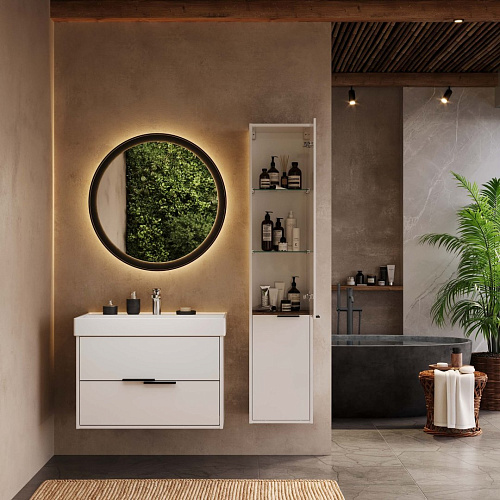 Шкаф-пенал BRIZ Сохо п6к-35 правый 244 04-06К35-00 02 БЕЛ белый Шкаф-пенал BRIZ Сохо п6к-35 правый 244 04-06К35-00 02 БЕЛ белый