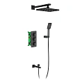 Душевая система Timo Petruma SX-5049/03SM встраиваемая с термостатом черный Душевая система Timo Petruma SX-5049/03SM встраиваемая с термостатом черный