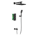Душевая система Timo Petruma SX-5049/03SM встраиваемая с термостатом черный Душевая система Timo Petruma SX-5049/03SM встраиваемая с термостатом черный