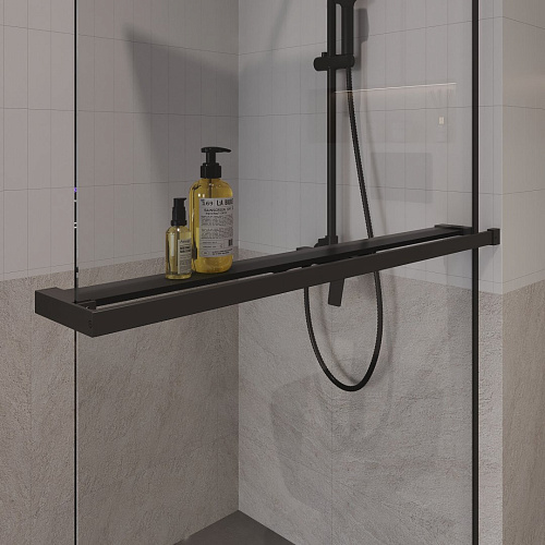 Душевая перегородка Niagara Nova NG-670-90ВLACK (90x195) черный матовый, стекло прозрачное Душевая перегородка Niagara Nova NG-670-90ВLACK (90x195) черный матовый, стекло прозрачное