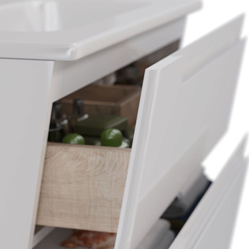 Тумба под раковину Lemark MIANO, 100 см подвесная, белый LM06M100T Тумба под раковину Lemark MIANO, 100 см подвесная, белый LM06M100T