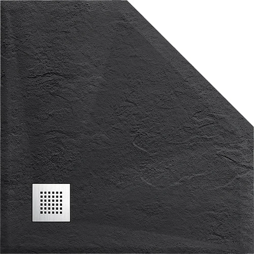 Душевой поддон Vincea VST-4SP1010A, 1000x1000x25 из искусственного камня, антрацит Душевой поддон Vincea VST-4SP1010A, 1000x1000x25 из искусственного камня, антрацит