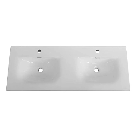 Раковина BelBagno BB-8099-120-2 1210x460 с двумя чашами Раковина BelBagno BB-8099-120-2 1210x460 с двумя чашами