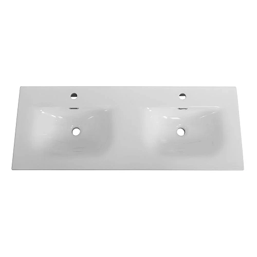Раковина BelBagno BB-8099-120-2 1210x460 с двумя чашами Раковина BelBagno BB-8099-120-2 1210x460 с двумя чашами