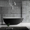 Ванна отдельностоящая ABBER AB9211MB 170x80 универсальная, черная матовая, акриловая Ванна отдельностоящая ABBER AB9211MB 170x80 универсальная, черная матовая, акриловая