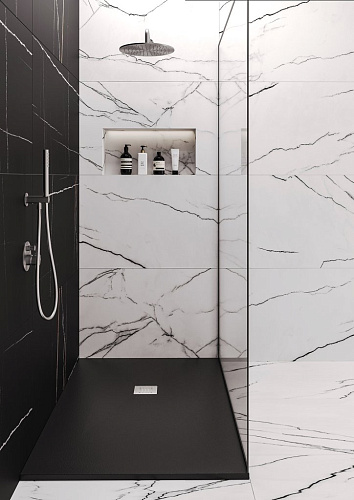 Душевой поддон STAROhome SOLID 140х80 BLACK MATT 1237837 из искусственного камня Душевой поддон STAROhome SOLID 140х80 BLACK MATT 1237837 из искусственного камня