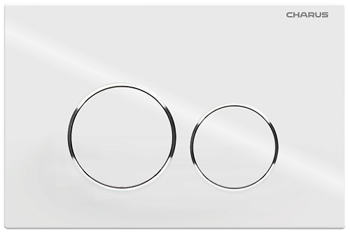 Клавиша смыва CHARUS SPAZIO FP.330.11.01 белый Клавиша смыва CHARUS SPAZIO FP.330.11.01 белый