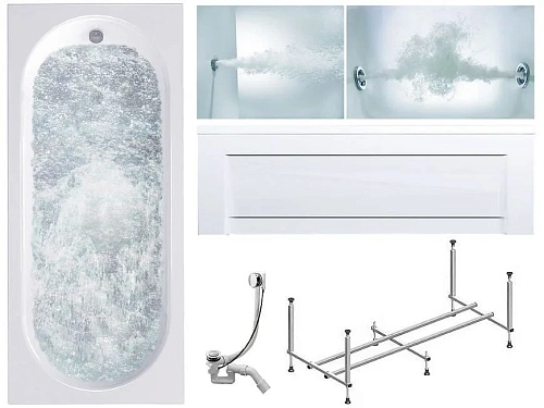 Акриловая ванна Timo ROHA ROHA1570-KT15-SPV1505-T-CM-T-BM-FP15S 150x70 гидромассажная 6 джет, гидромассаж спины 3 джет Акриловая ванна Timo ROHA ROHA1570-KT15-SPV1505-T-CM-T-BM-FP15S 150x70 гидромассажная 6 джет, гидромассаж спины 3 джет