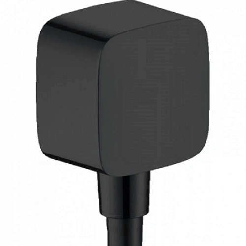 Шланговое подключение Hansgrohe Fixfit 26457670, матовый черный Шланговое подключение Hansgrohe Fixfit 26457670, матовый черный