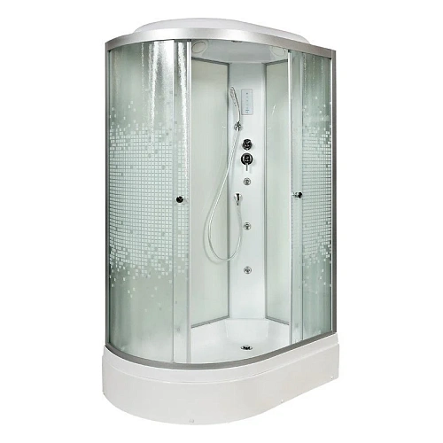 Душевая кабина Dto L720R (L720RGM+EL) 120x80 см с гидромассажем и электрикой Душевая кабина Dto L720R (L720RGM+EL) 120x80 см с гидромассажем и электрикой