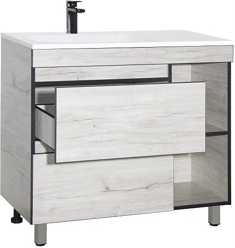 Тумба под раковину Style Line Берлин 90 под раковину Барселона СОНАТА СС-00002249 Тумба под раковину Style Line Берлин 90 под раковину Барселона СОНАТА СС-00002249