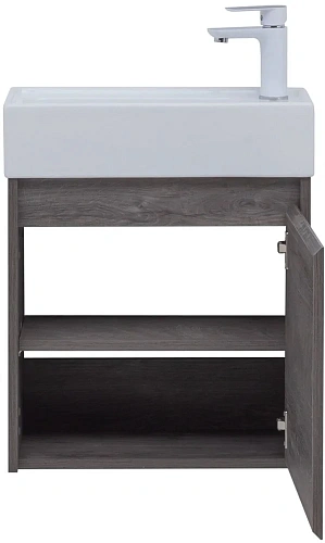 Тумба под раковину Aquanet Nova Lite 50 дуб рошелье (1 дверца) 00298854 Тумба под раковину Aquanet Nova Lite 50 дуб рошелье (1 дверца) 00298854