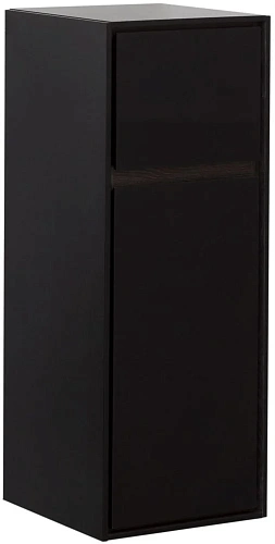 Шкаф-пенал Aquanet Милан 35 черный глянец 00306376 Шкаф-пенал Aquanet Милан 35 черный глянец 00306376