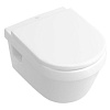 Картинка анонса товара «унитаз подвесной villeroy &amp; boch architectura 5684hrr1 (5684 hr r1) ceramicplus, без смывного обода»