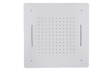 Верхний душ Boheme  428-CR 2-х функциональный из нержавеющей стали Chrome