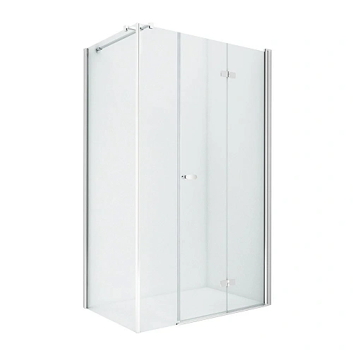 Душевой уголок NEW TRENDY NEW SOLEO PLUS складные двери R 100x120x195 K-0624 (хром) Душевой уголок NEW TRENDY NEW SOLEO PLUS складные двери R 100x120x195 K-0624 (хром)