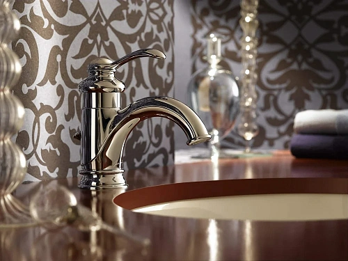 Смеситель для раковины Jacob Delafon Fairfax E72090-CP с донным клапаном Смеситель для раковины Jacob Delafon Fairfax E72090-CP с донным клапаном