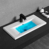 Картинка анонса товара «раковина ceramalux 9393-80 врезная, белый»